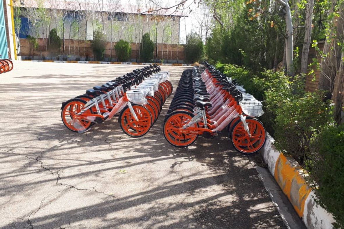 دوچرخه های هوشمند در شیراز
