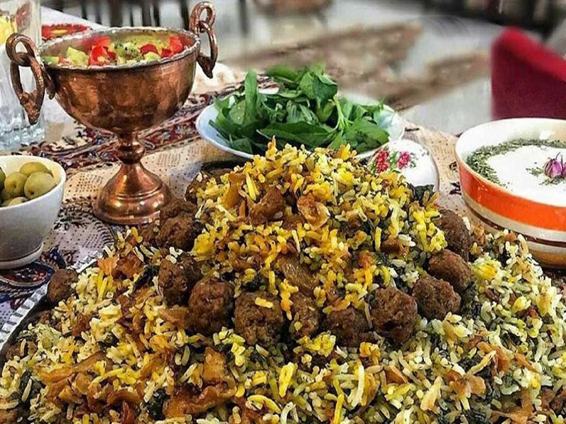طرز تهیه کلم پلو  ، غذای اصیل شیرازی